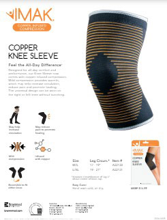thumbnail Copper Knee Sleeve